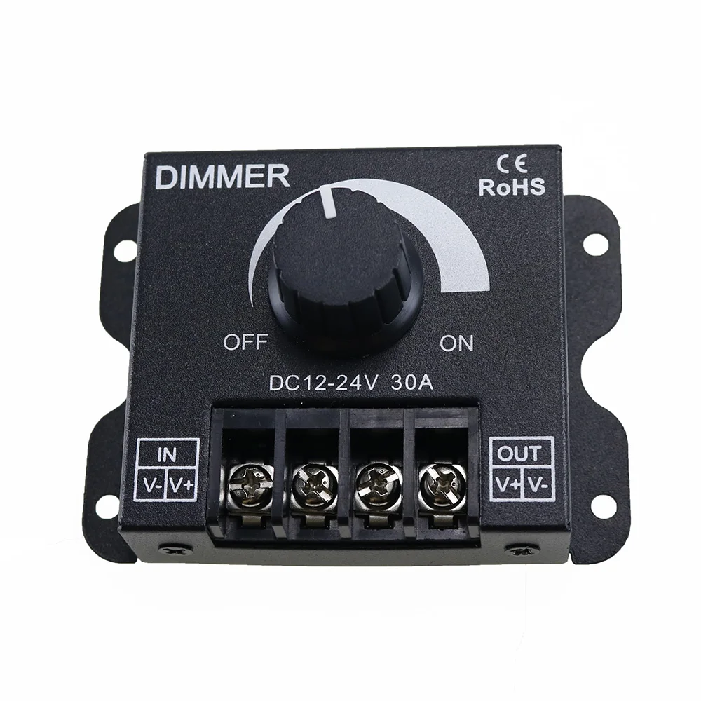 LED Dimmer PWM 12V DC max 8A LED Controller Regler Helligkeitsregler 