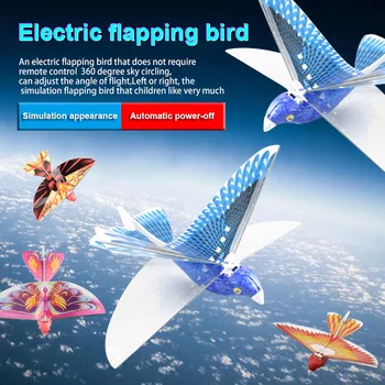 

Electronic Flying Bird Plane Flapping Wing Flight Model 2.4GHz Drone Kids Toy Gifts