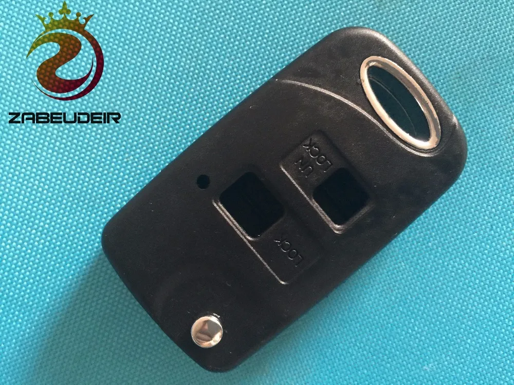 

1pc Replacemnet Case For Toyota Corolla Celica Rav 4 Yaris 2 Button Remote Conversion Flip Key Fob Shell toy43 blade