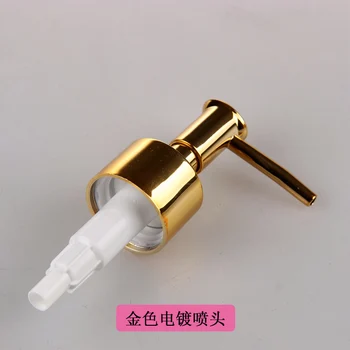 

pressure head pressure nozzle plating wiredrawing stainless steel nozzle bathroom set accessories emulsion bottle