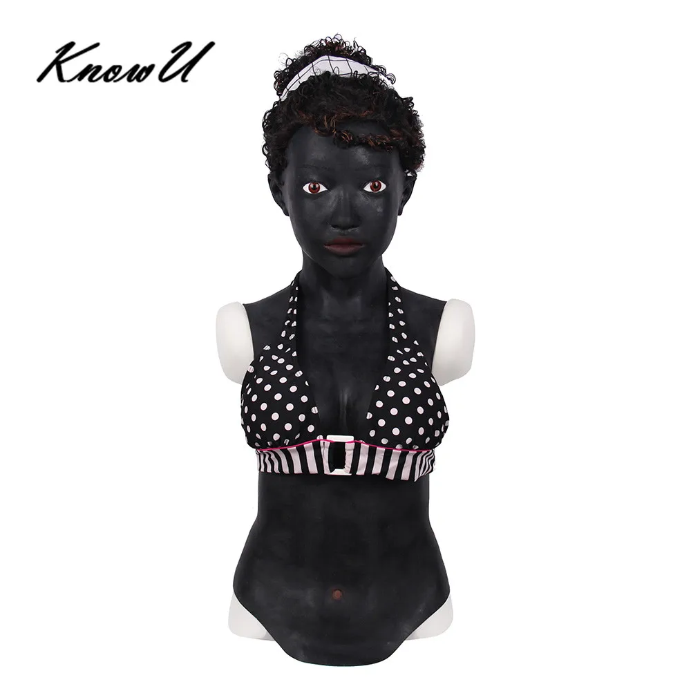 

KnowU C Cup Forms Breast With Headwear Silicone Boobs Female With Mask Belly Cosplay Crossdresser Travesti Трансвеститы