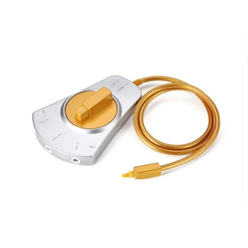 

High-quality 3-Way Digital Toslink Switch SPDIF Optical Audio Switch Toslink Cable Switcher Selector Hub Box for DVD CD player