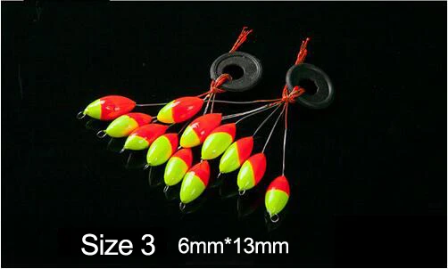 3 упаковки 6 в 1 seven-satr float mixedcolored foam fishing floats accesorios pesca fishing buoys большой средний маленький FF19 - Цвет: mixed medium size3