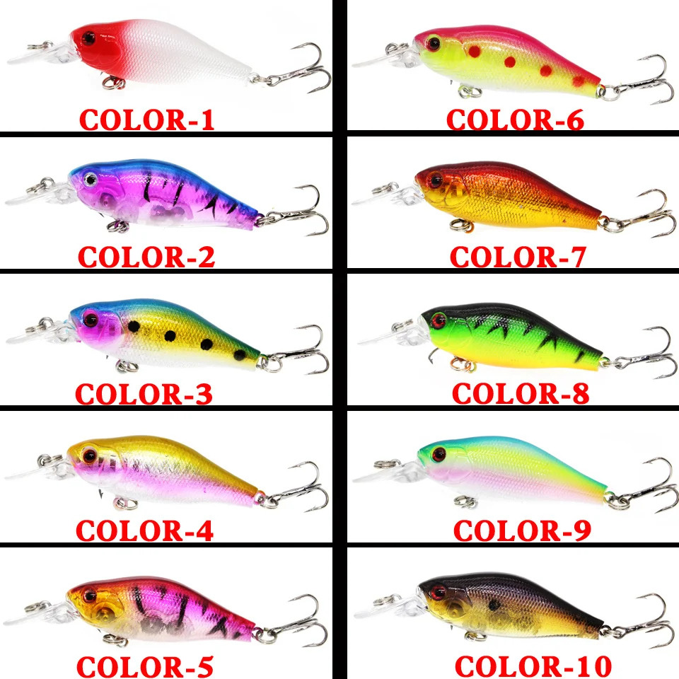 Leurres Pêche Mer Appât à Manivelle (crankbait) 6,5 Pouces