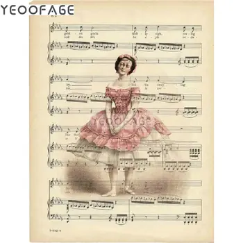 

5D diamond Painting Cross Stitch kits diy Diamond embroidery Ballet girl picture Home decor Mosaic pattern wall sticker gift