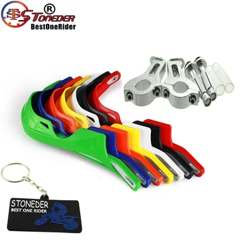 

STONEDER Universal Hand Brush Guard Handlebar Handguard Protector For 7/8" 22mm Motorcycle Pit Dirt Bike Enduro ATV Motocross