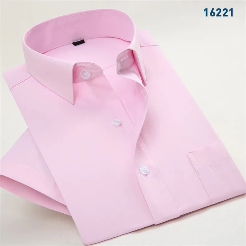Новое поступление Мужская модная одежда однотонные Саржевые рубашки мужские деловые официальные сорочки рабочая одежда для мужчин
