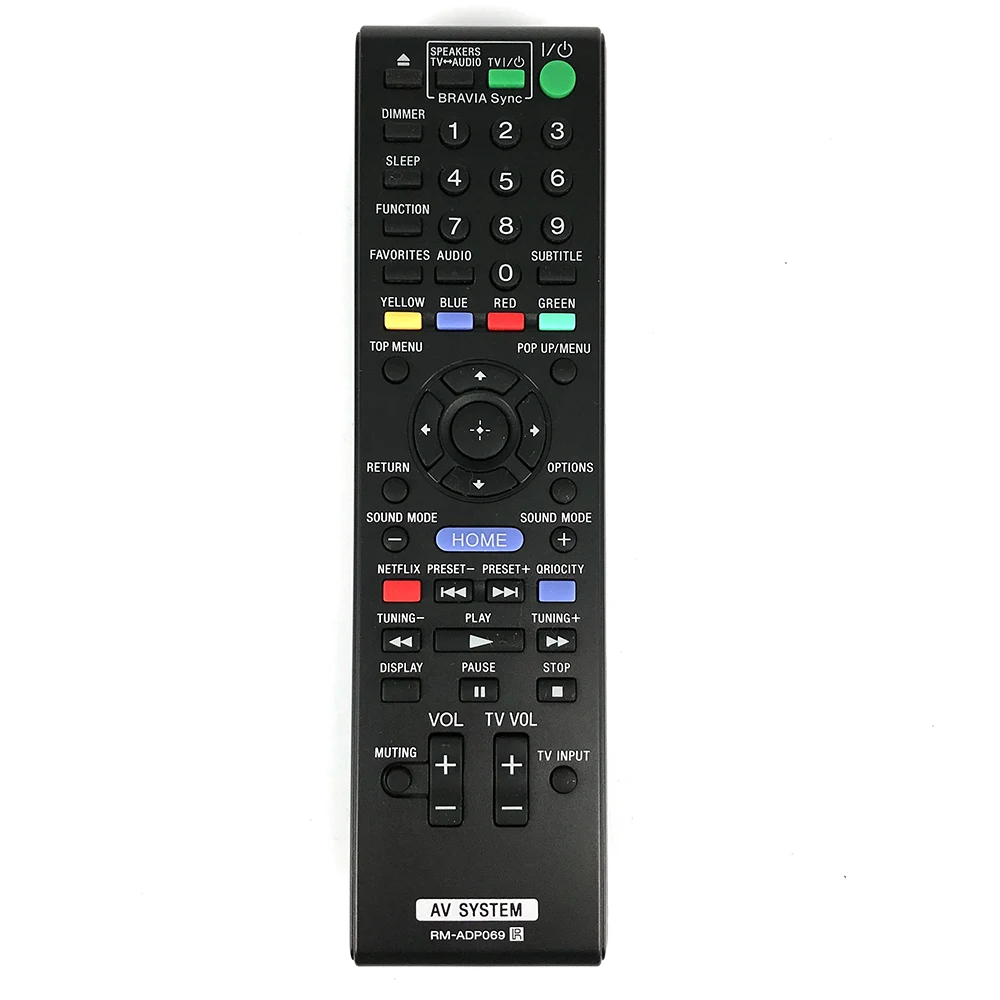 

New Replacement Remote Control For Sony AV System RM-ADP069 RM-ADP076 RM-ADP074 RM-ADP072 RM-ADP059 RM-ADP057 Remoto Controller