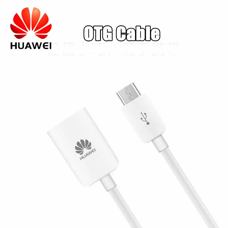 Оригинальный кабель Huawei OTG Micro USB для передачи данных и зарядки 15 см p10 p9 honor 9 10 lite p8