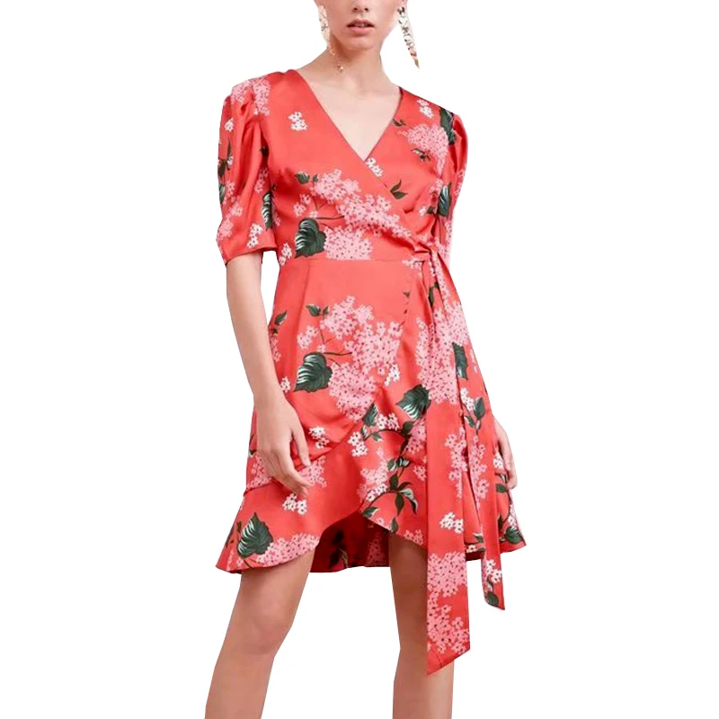 NYMPH mujeres Oficina vestido 2018 nuevo elegante Casual Mujer Vestidos