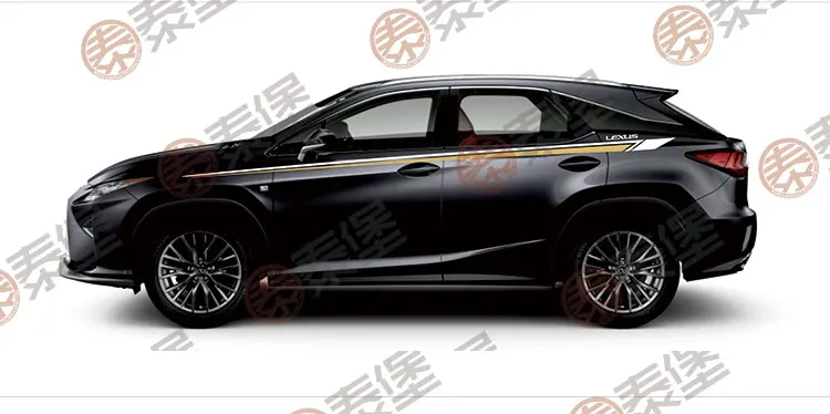 TAIYAO автомобильный стильный спортивный автомобильный стикер для Lexus RX 200t 300h 450h F Спортивный знак Levinson автомобильные аксессуары и наклейки авто стикер