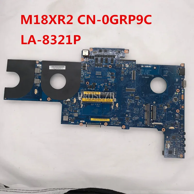 

High quality FOR M18X R2 CN-0GRP9C 0GRP9C GRP9C QBR10 LA-8321P HM75 Laptop Motherboard working well