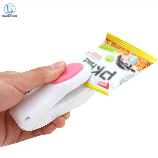 Mini Portable Heat Sealing Machine Vacuum Food Sealer Impulse Bag Mini Portable Heat Sealing Machine Vacuum Food Sealer Impulse Bag Seal Plastic Bags