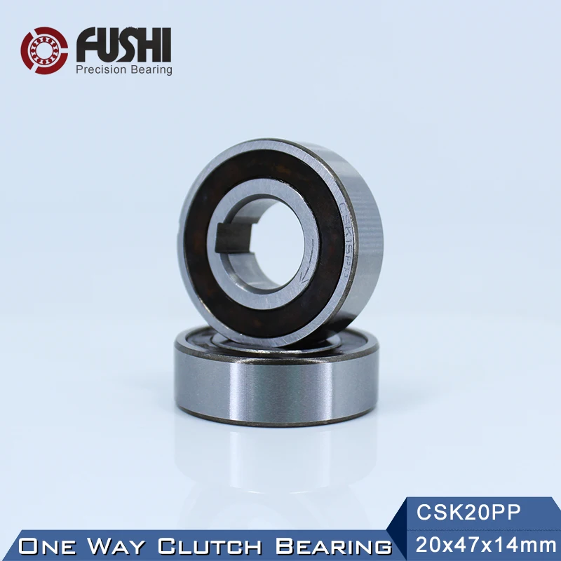 

CSK20PP One Way Bearing Clutches 20*47*14mm ( 1 PC) With Keyway CSK6204PP FreeWheel Clutch Bearings CSK204PP