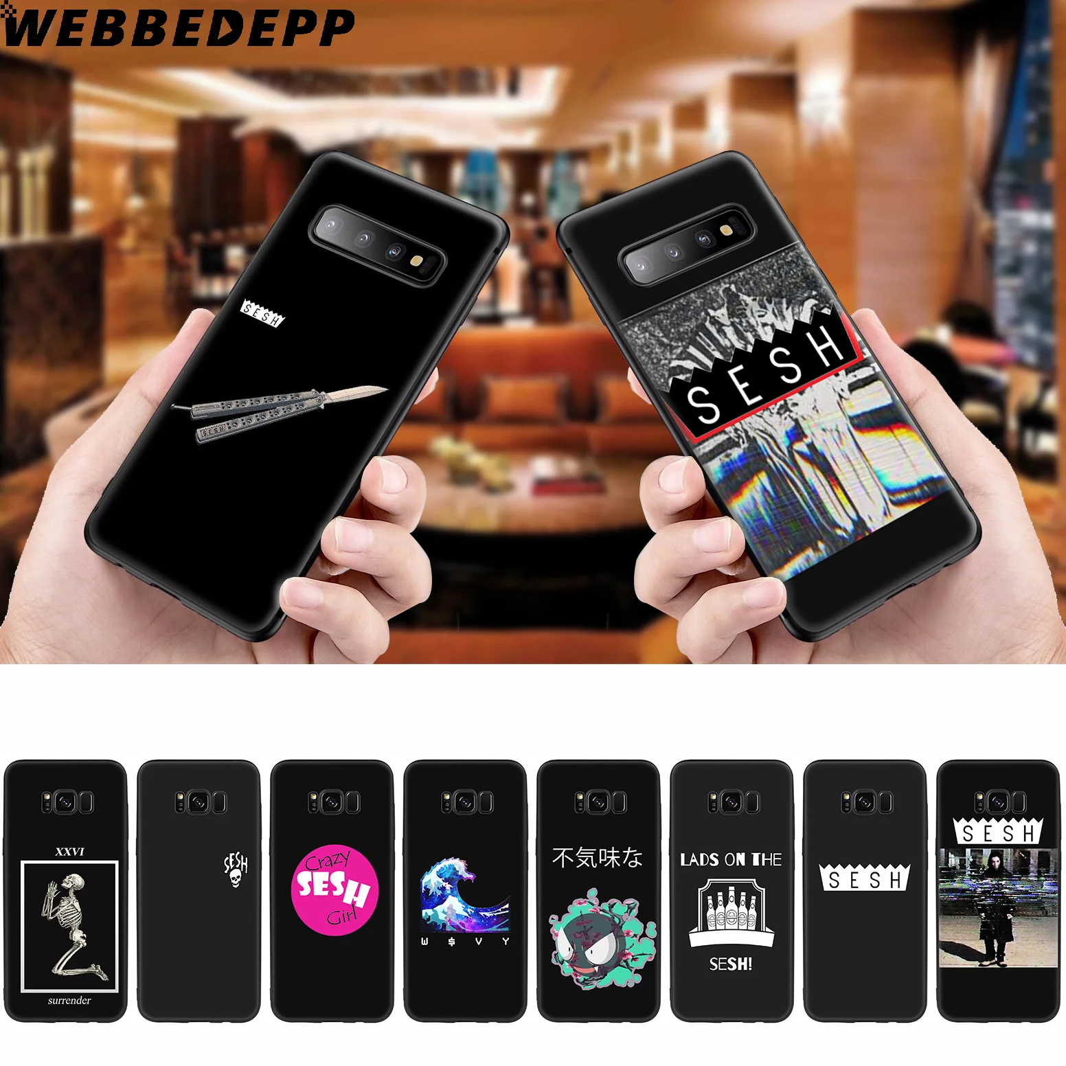 WEBBEDEPP мягкий чехол для Samsung Galaxy S10 S10e S9 S8 Plus S7 S6 Edge &amp J6 2018 Note 10 9 8 |