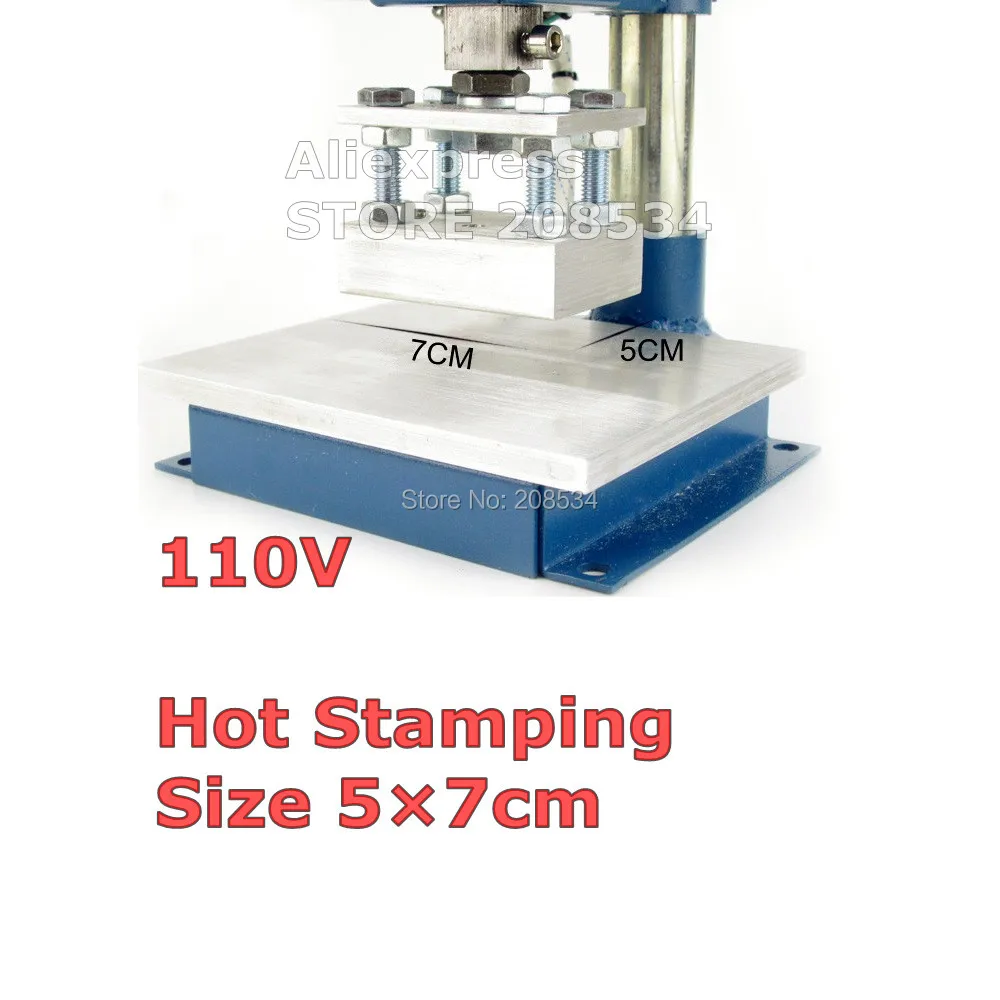 Manual Stamping Machine,leather printer,Creasing machine,hot foil stamping machine,marking press,embossing machine 5X7CM