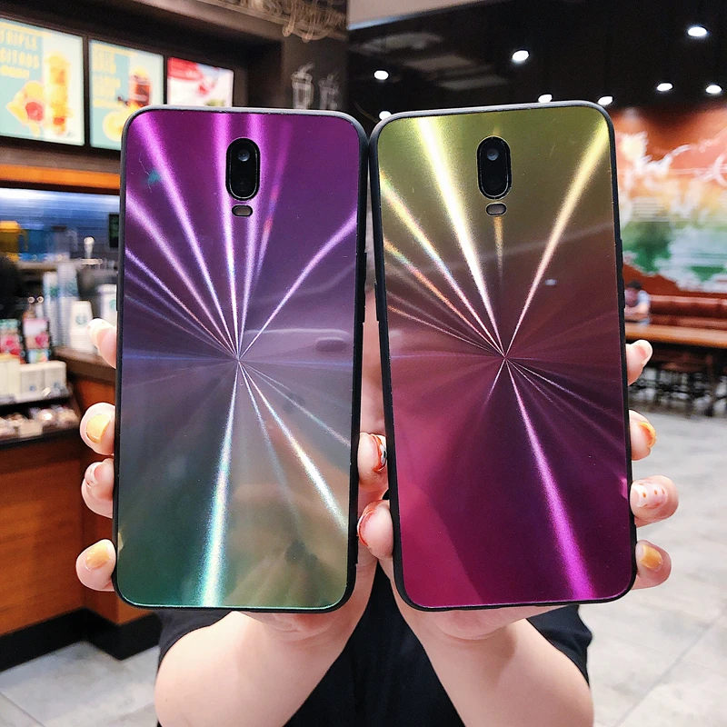 

Luxury Bling Phone Case For OPPO R17 Pro R11 A79 A73 A7X A59 F5 F7 F9 A3S A5 A9 Soft TPU Frame Hard Shinning Back Mirror Cover