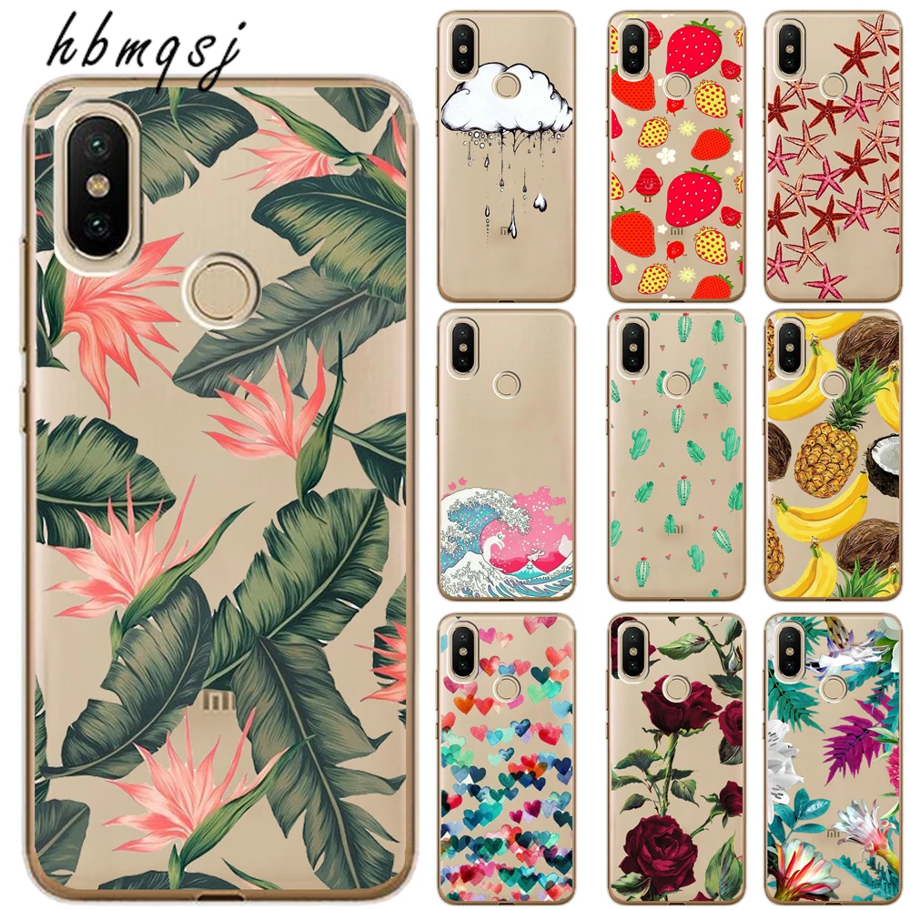 

Scene case for xiaomi mi a2 lite silicone soft tpu case ocean cloud lantern cartoon case for xiaomi mi a2 lite phone back cover
