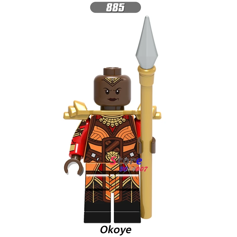 

1PCS model building blocks action figures starwars superheroes Okoye house hobby learning Mini Dolls diy toys for children gifts