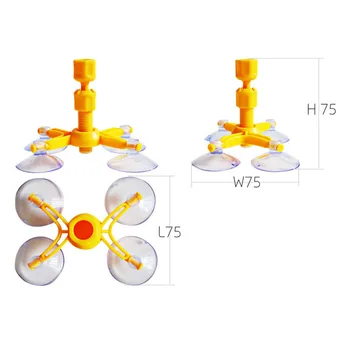 

Yellow Tool Windshield Cracked Screen Universal Professional Plastic Durable