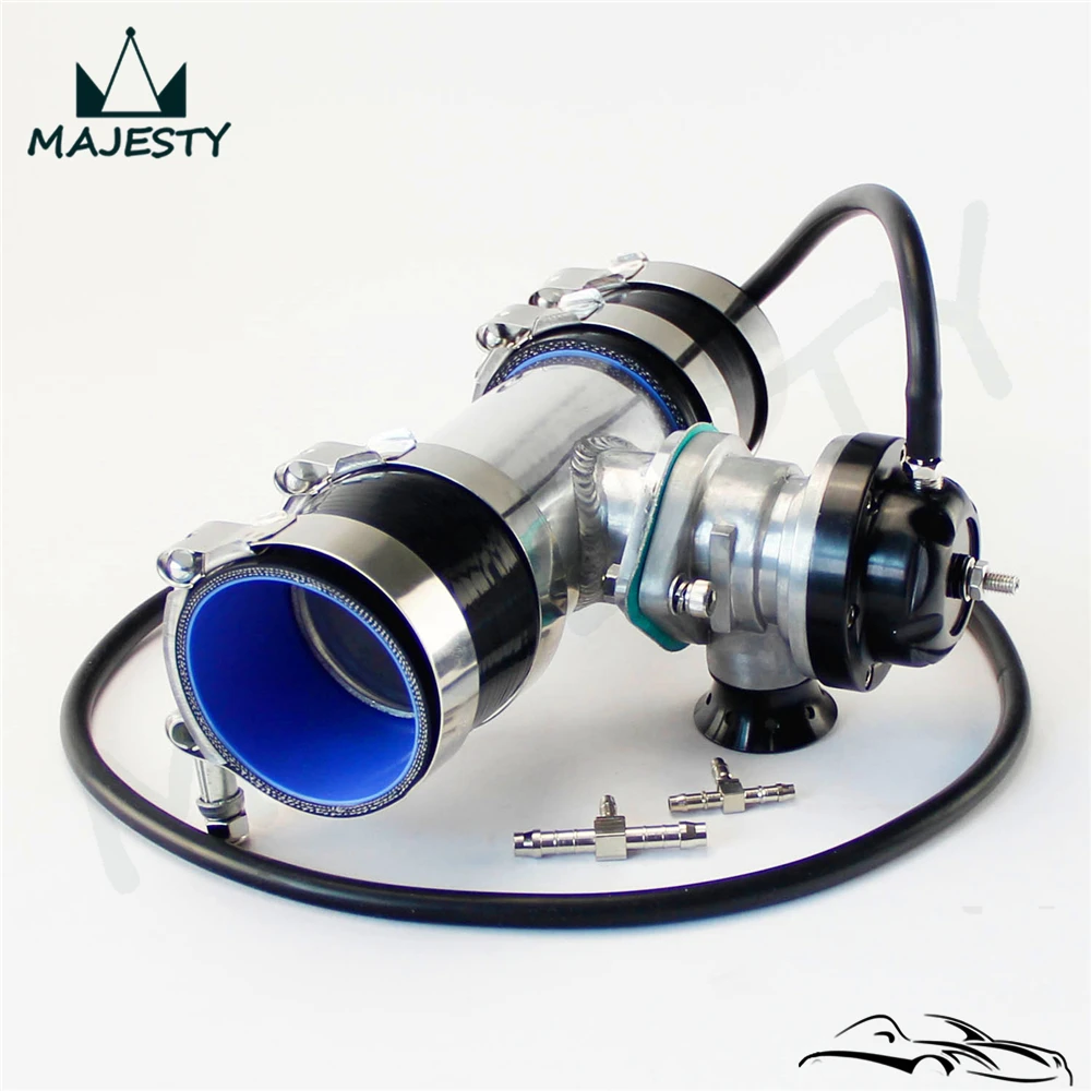 Универсальный 30PSI TS BOV turbo + 2 25 &quot57*150 мм Фланцевая труба * черные силиконовые