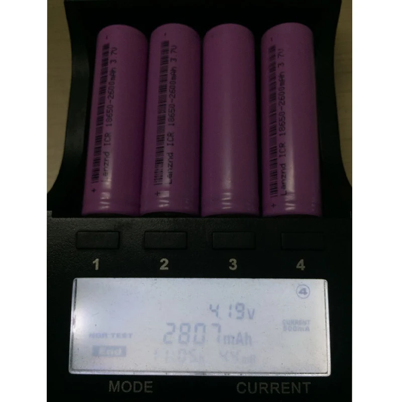 40-240Pcs 18650 Battery 2600mAh li ion Rechargeable Batteries for samsung 18650 3.7V Lithium Battery for Flashlight notebook