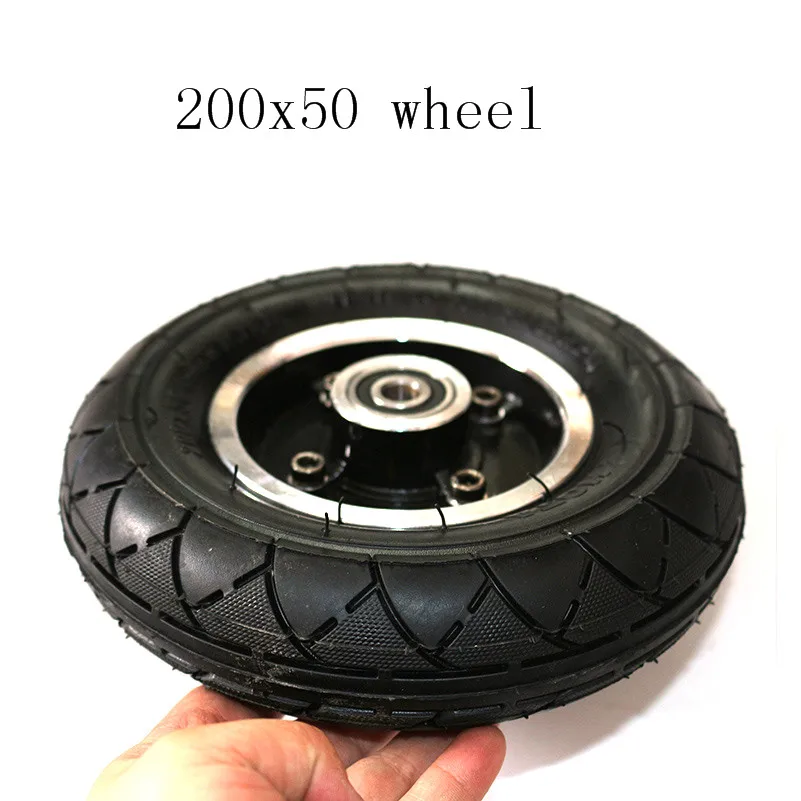 Fauge Pneu de Scooter éLectrique avec Moyeu de Roue Scooter de 8 Pouces 200X50 Gonflage des Pneus Pneu Pneumatique de Roue de VéHicule éLectrique Fauge Pneu de Scooter éLectrique avec Moyeu de Roue Scooter de 8 Pouces 200X50 Gonflage des Pneus Pneu Pneumatique de Roue de VéHicule éLectrique