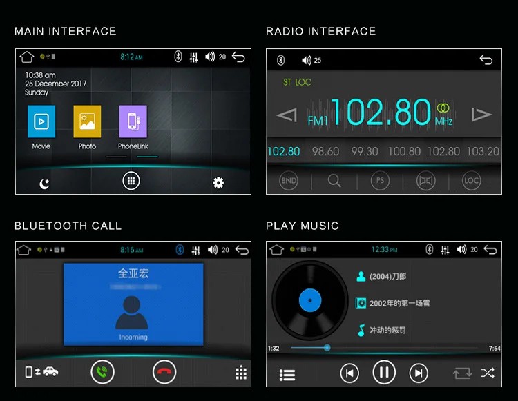 Flash Deal Car Radio High Definition 7 Inch Touch Screen Car Bluetooth MP5 Player Car Double Spindle MP4 Navigation Integrated Machine 14