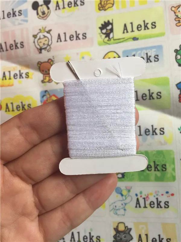 Customized Kids Name stickers Cloth Iron Sewn on cartoon styls - 18