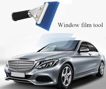 

200Pcs/Lot Window Tint Tool For Car Auto Film Tinting Squeegee Razor Blade Scraper (Color: Blue)