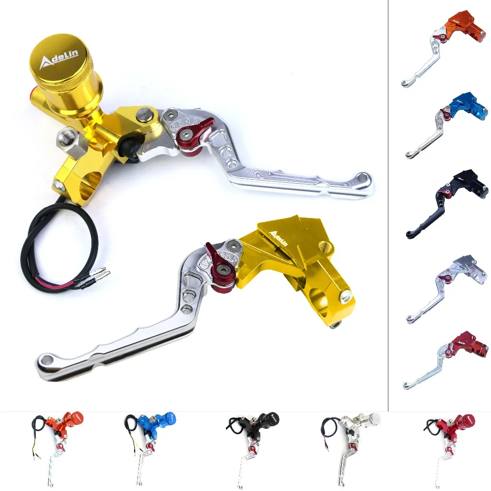 Adelin Lever Cable Line Clutch Brake Pump Master Cylinder Motorcycle