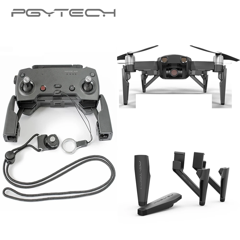 PGYTECH DJI Мавик воздуха посадки Шестерни разгибания ног + пульт дистанционного