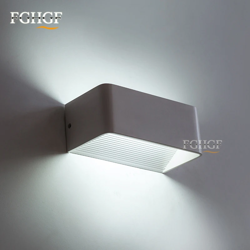 LED Wall Lamps 3W 8W 10W Modern Simple Bedroom Lights Indoor Dining-room Corridor Lighting Aluminum Material Free Shipping (3)