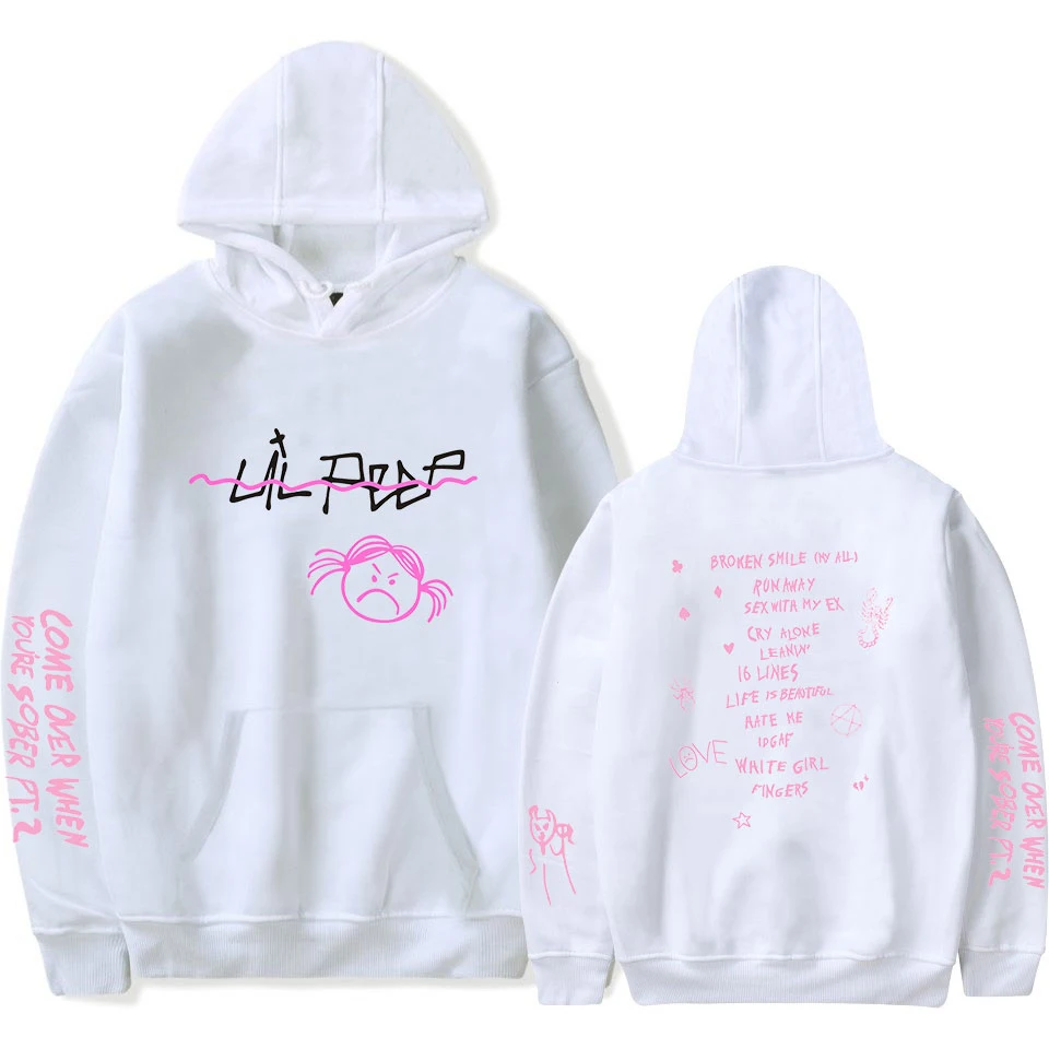 New lil peep Hoodie Men and Women Fans Sweatshirt Hoodies Sweatshirts Long Sleeve Print Hip Hop lil peep Boy Casual Clothes