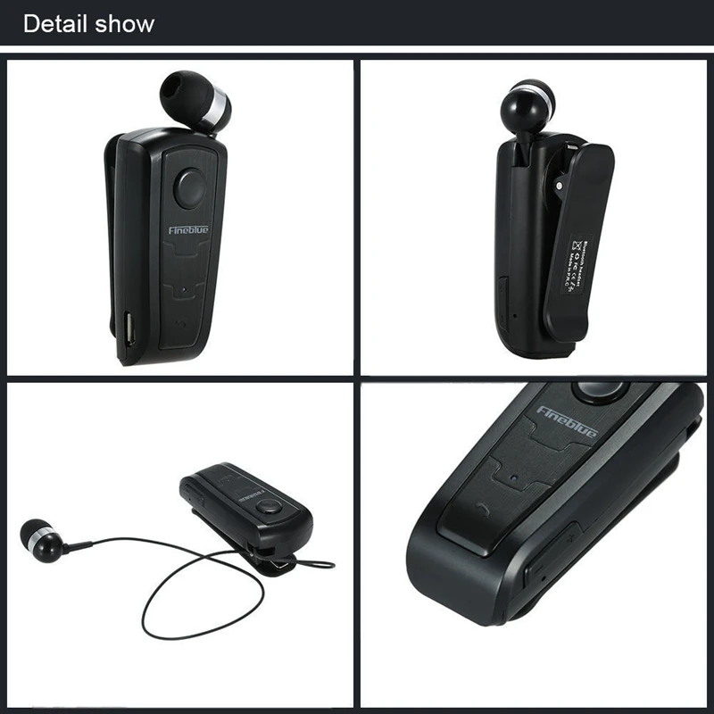 Беспроводные наушники вкладыши Fineblue F910 Bluetooth с вибрацией Спортивная