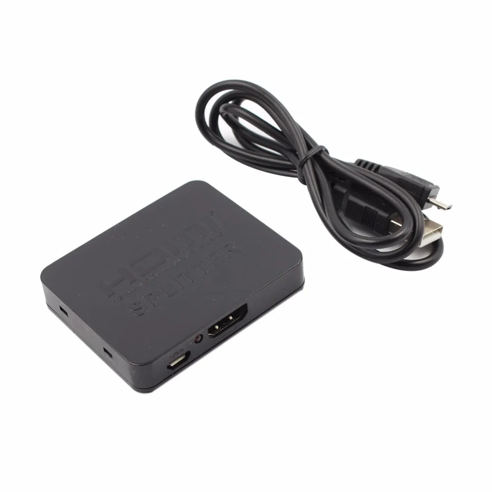 HDMI 1 в 2 выхода 1080p 4K 1x2 HDCP Стриппер 3D сплиттер усилитель мощности для dvd-плееров