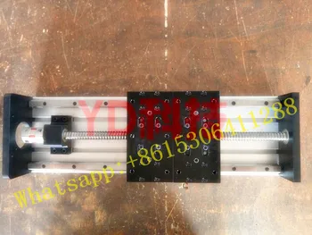 

High Precision GX155*150 Ballscrew 1610 100mm Travel Linear Guide+ Nema 23 Stepper Motor CNC Stage Linear Motion Moulde Linear