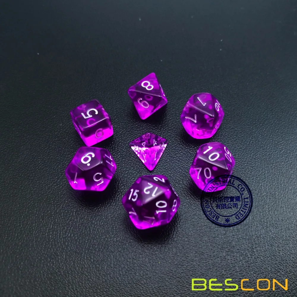 Bescon мини полупрозрачная полимерная фотография 10 мм маленькая ролевая игра набор