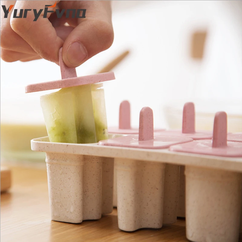 YuryFvna 6 шт. буквенные формы для приготовления мороженого, формы для мороженого, держатель лотка для мороженого
