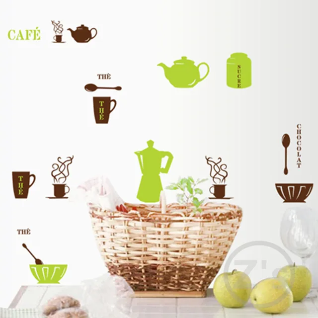 Cheap Zs Sticker Furniture for kitchen coffee decor wall sticker home decor dining room adhesives mural kitchen wall decals Cheap Zs Sticker Furniture for kitchen coffee decor wall sticker home decor dining room adhesives mural kitchen wall decals