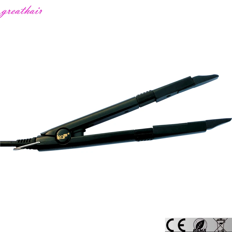 Mini LCD temperature control hair extension tools Connectors Hair Extension Fusion Connector Keratin Bonding Tools Free Shipping