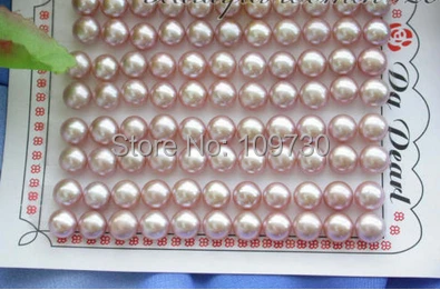 

Jewelry 00183 WOW bWholesale 44pair 8mm lavender round FW pearl