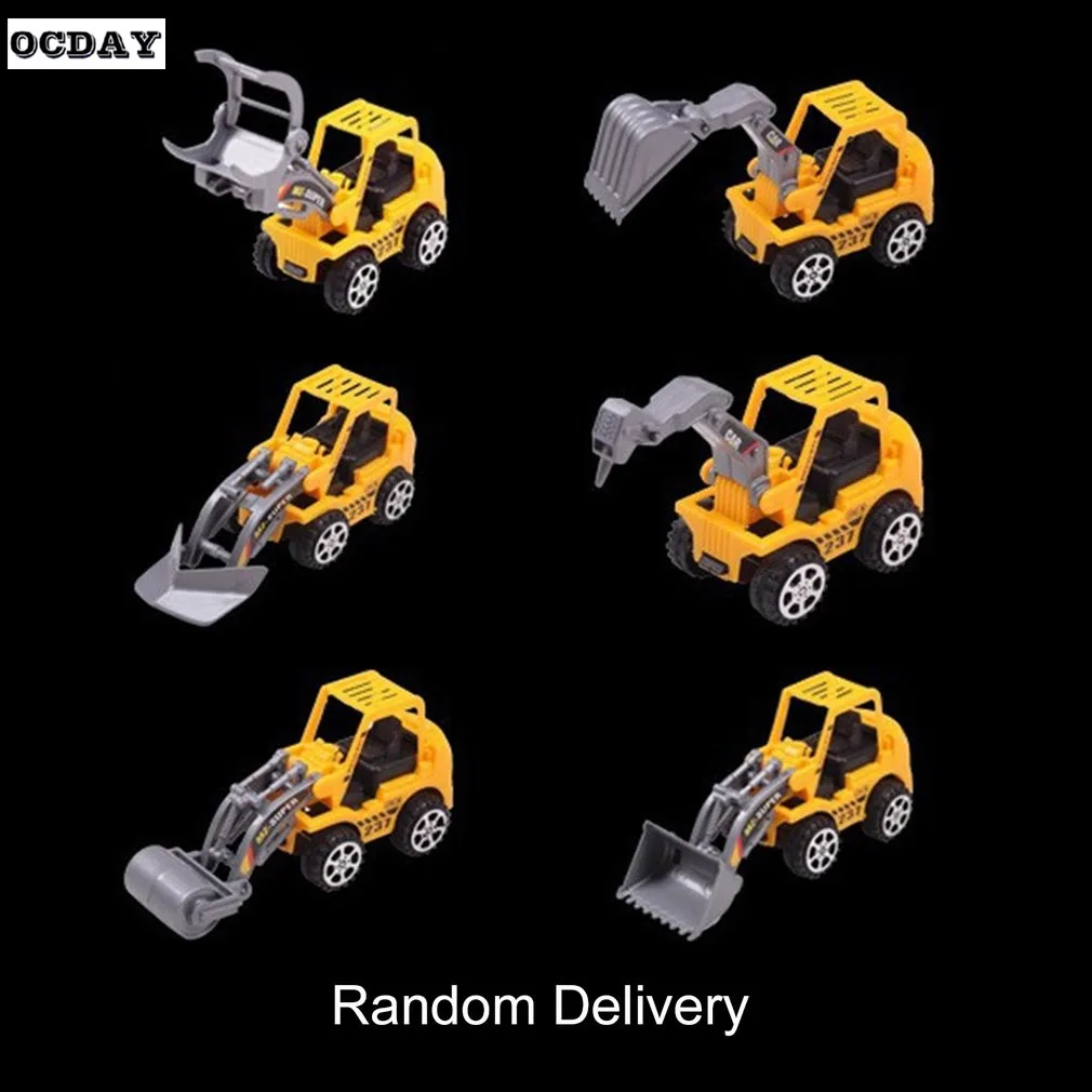 Ocday Строительство Мини-литой модели автомобилей Engineering автомобиль machineshop грузовик искусственные модели игрушка дамп автомобиля Детский