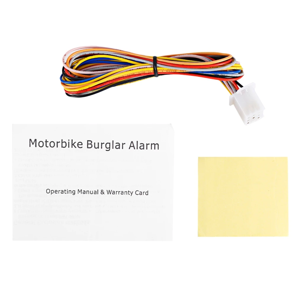 VicTsing Universal Two-way Motorcycle Anti-theft Security Alarm System Vibration Reminding Remote Control Engine Start Speaker   (7)