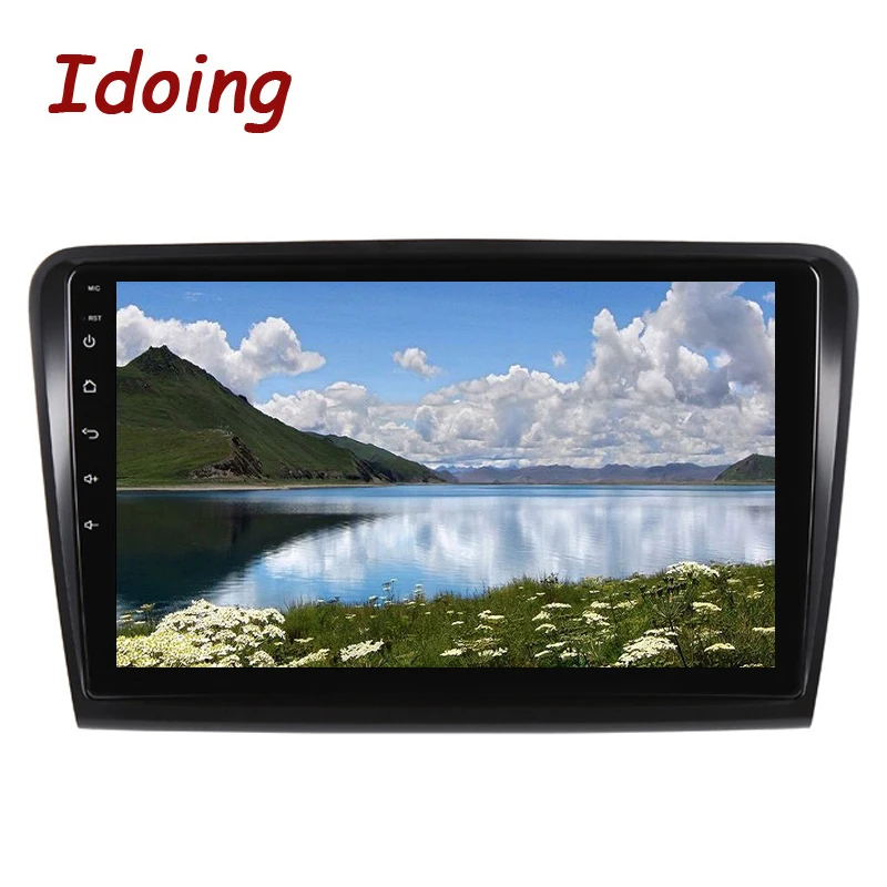 Discount Idoing 10.2"1Din Car Android 8.1 Radio Multimedia Player 2.5D IPS 4G+64G Octa Core For Skoda Superb 2008-2014 GPS Navigation 1