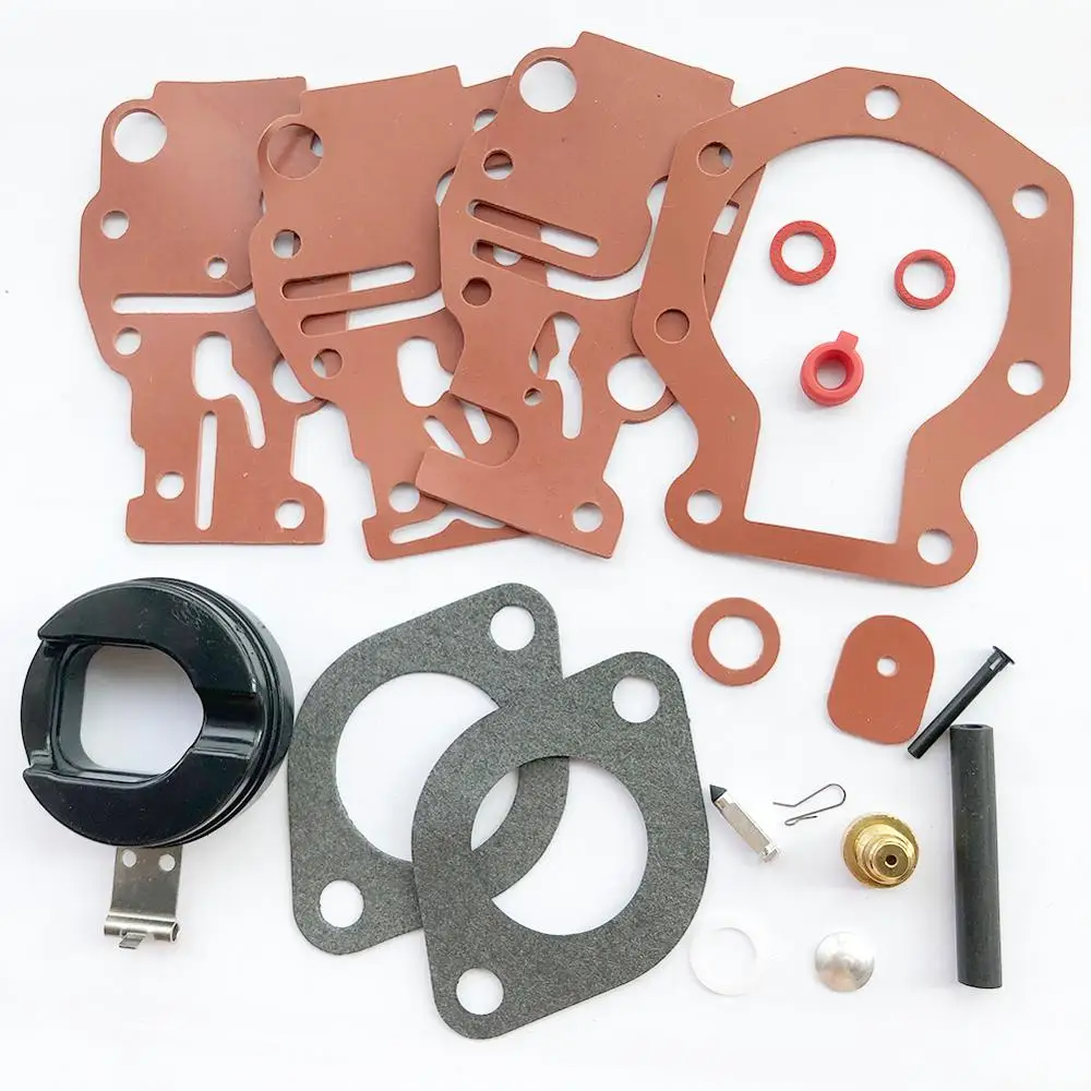 Carburetor Carb Repair Kit For Johnson/Evinrude 6 8 9.9 15 20 HP 0439073 Motorbike Rebuilt Kit Replacement Parts Gaskets
