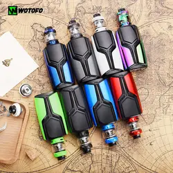 Оригинальный 200 Вт Wotofo Flux Mod & Flow Pro резервуар-распылитель 4 мл Flux Box Mod комплект для электронной сигареты Co-Designed Rig Mod E-Cig Vapor E Cig