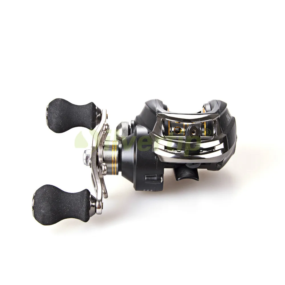 

Free Shipping 12 BB 6.3:1 Right Hand Baitcasting Fishing Reel Bait Casting Baitcast Black New Dynamic DM120