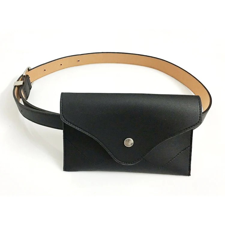 women bag fashion leather phone waist bags small belt handbag (3)