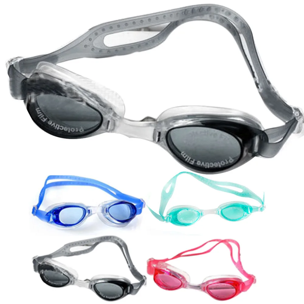 Waterproof Silicone Anti Fog UV Shield Swimming Glasses Goggles Eyewear